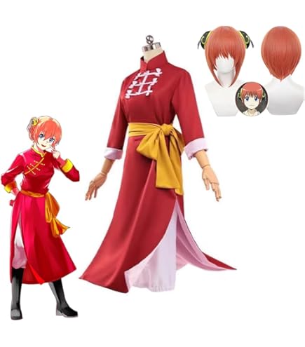 Amazon.co.jp: FB-コスプレ ポリエステル 銀魂 坂田銀時 風 着物+